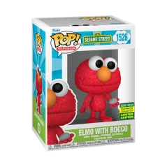 Figurka Funko Pop 1526 Elmo with Rocco (SESAME STREET)